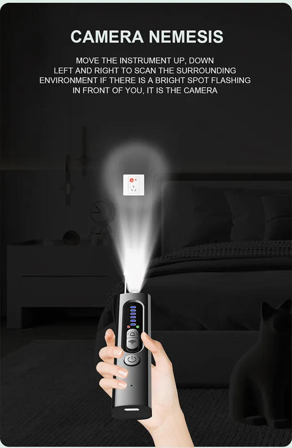 Hidden Camera Detector Protect Your Privacy