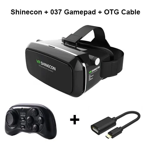 Original VR Pro Goggles Virtual Reality Mobile VR 3D Glasses Headset BOX Cardboard Helmet for 4-6' Smartphone   Control